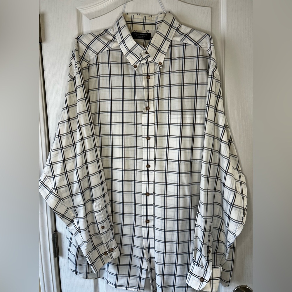 Roundtree & Yorke Button-Down 2X Shirt